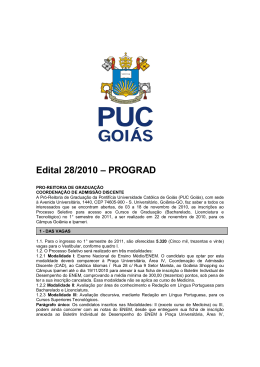 Edital 28/2010 – PROGRAD