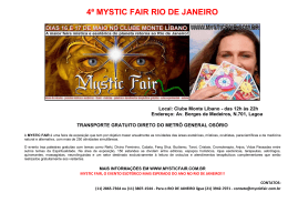 4ª MYSTIC FAIR RIO DE JANEIRO