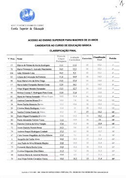 Escola Superior de Educaçãó