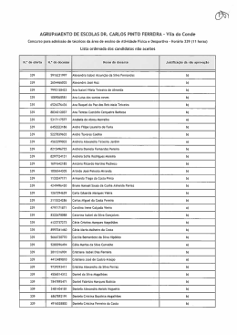 Horario 339 - Agrupamento de Escolas Dr. Carlos Pinto Ferreira