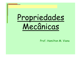 Propriedades Mecânicas