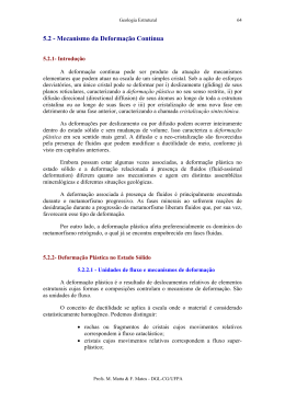 5.2 - Mecanismo da Deforma&ccedil;&atilde;o Cont&iacute;nua
