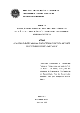 minist&eacute;rio da educa&ccedil;&atilde;o e do desporto universidade federal de