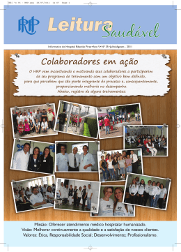Julho / Agosto 2011 - Hospital Ribeir&atilde;o Pires