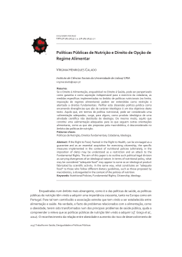 documento  - Instituto de Ci&ecirc;ncias Sociais da Universidade de