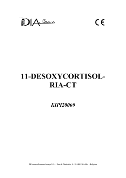 11-DESOXYCORTISOL- RIA-CT