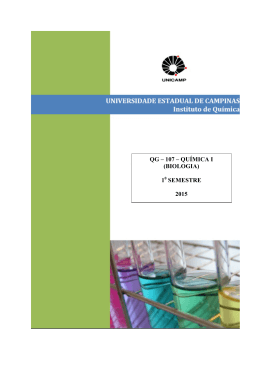 qg &ndash; 107 &ndash; qu&iacute;mica i (biologia) 10 semestre 2015