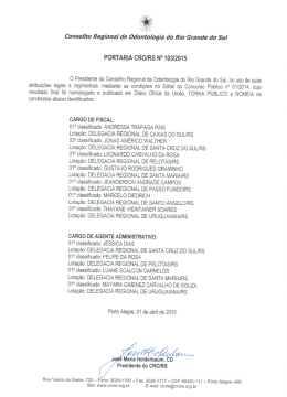 Conselho Regional de Odontologia do Rio Grande do Sul