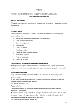 Riscos e medidas preventivas MM