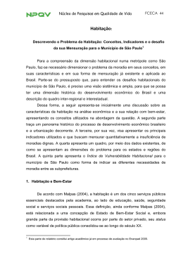 Habita&ccedil;&atilde;o: - Mackenzie