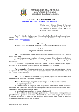 ESTADO DO RIO GRANDE DO SUL ASSEMBL&Eacute;IA LEGISLATIVA