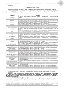 DICOGE 5.1 COMUNICADO CG Nº 771/2015 PROCESSO