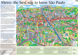 Metro: the best way to know São Paulo