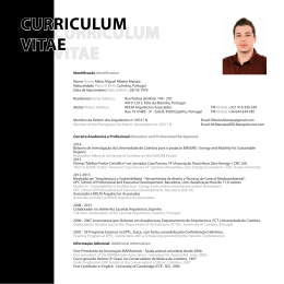 CURRICULUM VITAE - digitaldarq.info