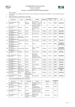 1 de 3 Indeferido Deferido Indeferido Indeferido Deferido Deferido