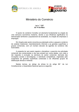 Lei das Actividades Comerciais