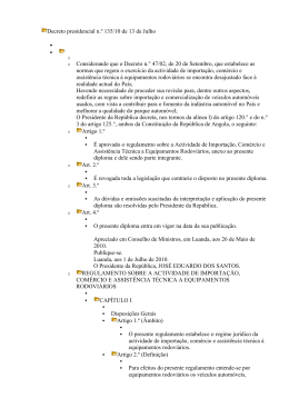 Decreto presidencial n