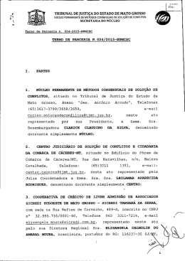 tribunal de iustiça do estado de mato grosso