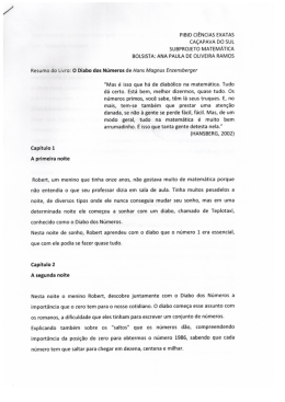 O Diabo dos numeros