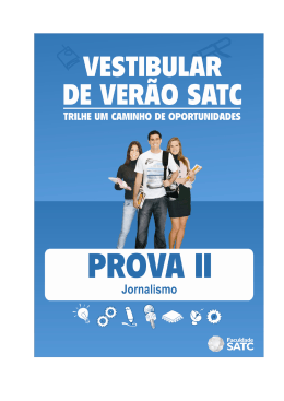 Prova II 2011/1 - PortalSatc.com