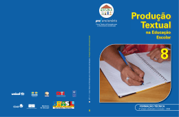 Produ&ccedil;&atilde;o textual na educa&ccedil;&atilde;o - Col&eacute;gio Estadual Barbosa Ferraz