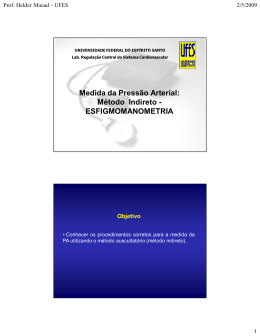 2009 Medida da pressao arterial PSICOLOGIA [Modo de