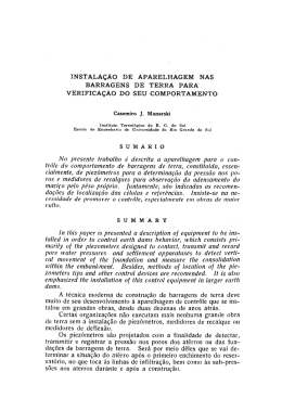 INSTALA&Ccedil;&Atilde;O DE APARELHAGEM NAS