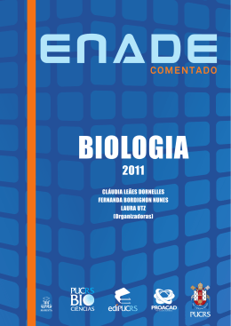 ENADE comentado 2011 : biologia