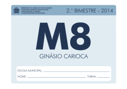 Caderno Pedagógico Matemática - 8º Ano