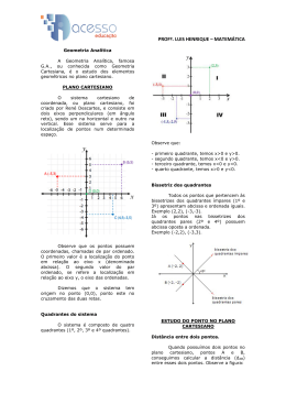 PROFº. LUIS HENRIQUE – MATEMÁTICA