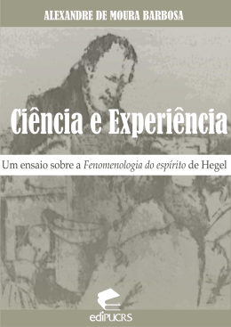 Ciência e Experiência: um ensaio sobre a Fenomenologia
