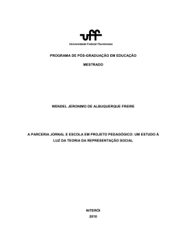 wendel uff - Universidade Federal Fluminense