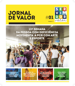 Jornal de Valor #01 - Prefeitura do Recife