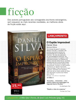 LAN&Ccedil;AMENTO O Espi&atilde;o Improv&aacute;vel