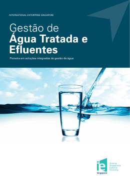 Gestão de Água Tratada e Efluentes