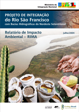 Relat&oacute;rio de Impacto Ambiental (RIMA)