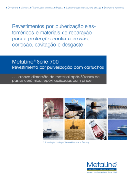 Apresenta&ccedil;&atilde;o [Ind&uacute;stria Naval] - Metal Prote&ccedil;&atilde;o de Superf&iacute;cies