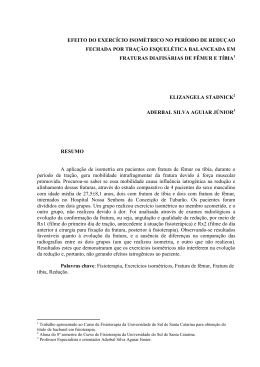 efeito do exercício isométrico no período de - fisio