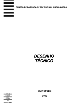 Apostila desenho t&eacute;cnico