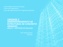 unidade 2 dimensionamento de estruturas de concreto armado