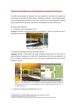 proposta de reformulao da disposio dos txteis na estrutura 1
