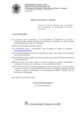 Aditivo ao Edital N&ordm; 002/2015 - Prograd