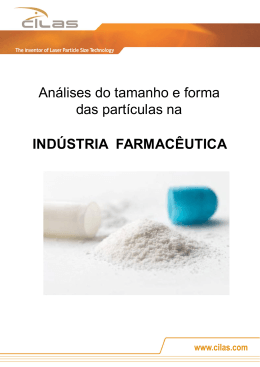 Granulometria na Ind&uacute;stria Farmac&ecirc;utica