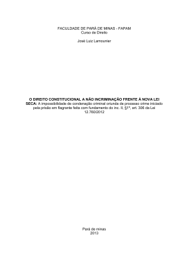 FAPAM Curso de Direito Jos&eacute; Luiz Lamounier O DIREITO