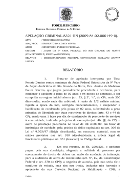 apelação criminal 8321-rn (2009.84.02.000149-0).
