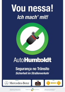 AutoHumboldt Década de ação pela segurança no trânsito!