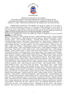 prefeitura municipal de limeira concurso p&uacute;blico