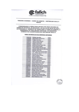 Terceira Chamada Dir..