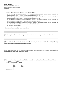 Lista de Exercicios