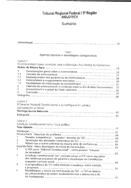 Justiça constitucional - Tribunal Regional Federal da 5ª Região